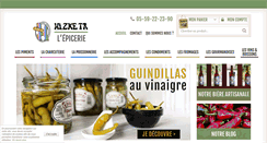 Desktop Screenshot of hizketa.com