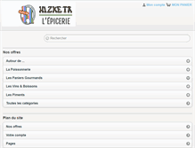 Tablet Screenshot of hizketa.com